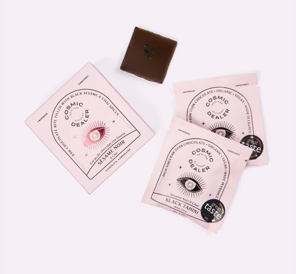 Box of 4 Chocolates - Single Flavour - 🖤 Black Sesame & Chai