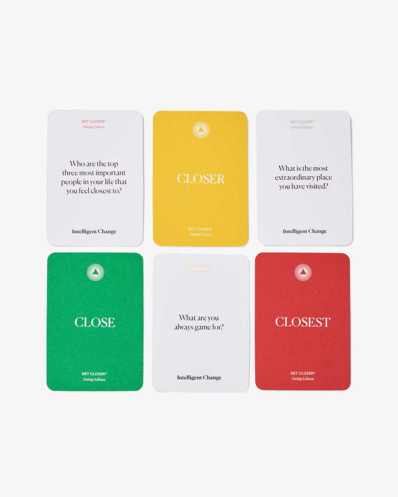 Get Closer Dating Edition Question Card Game