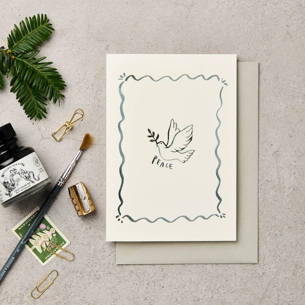 Peace Dove Christmas Card