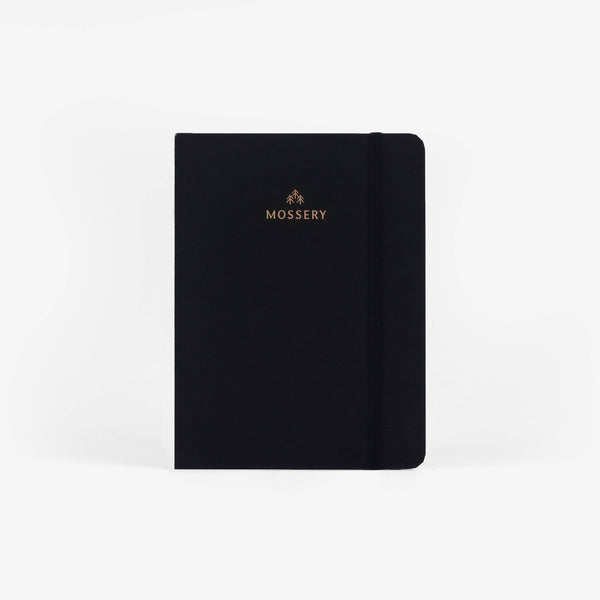 Plain Black 2023 Planner - Monthly Planner + Weekly Vertical