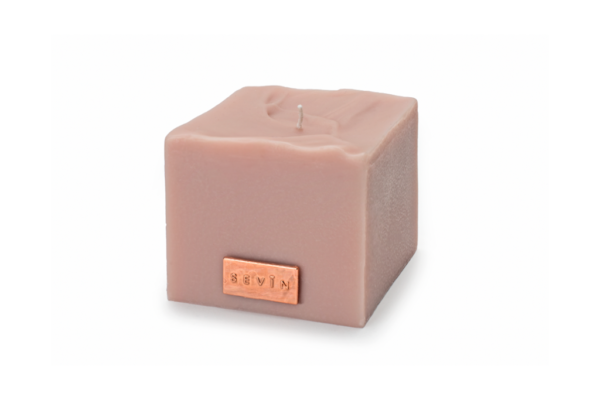 Coral Clay Candle