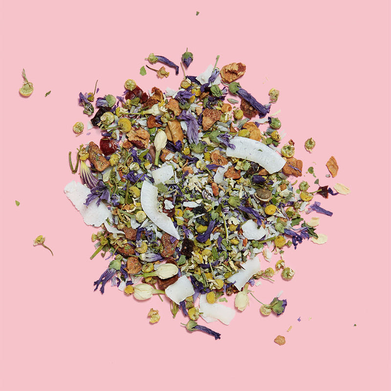 Moondust - Chamomile, Lavender & Coconut Herbal Tea Infusion
